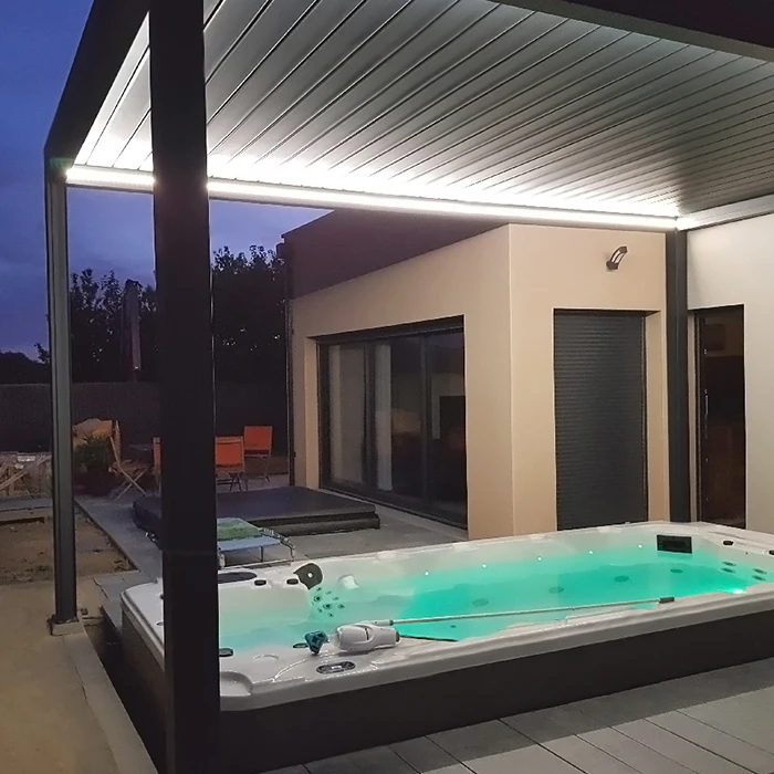 Pérgola a control remoto