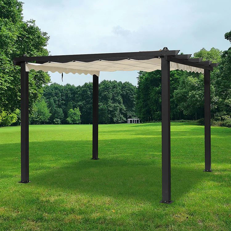 Toldo de glorieta retráctil